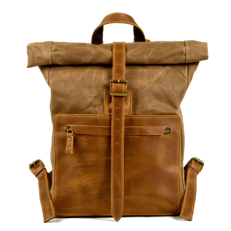 Canvas Backpack Casual - Erkekler için yeni, sade ve retro