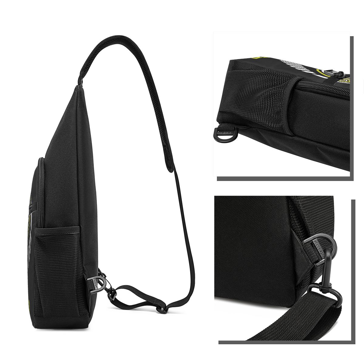 The Smiler Alton Towers Merch  - Sling Backpack Shoulder incelemesi ve fiyatı