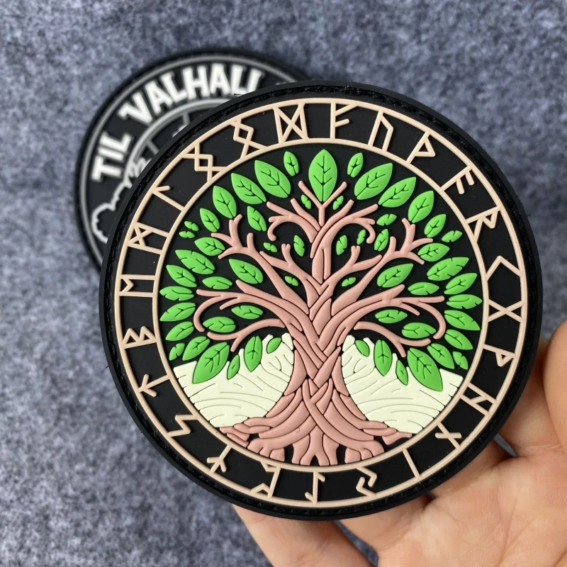 Yggdrasil Viking Totem PVC yam - Urban Backpack Tactical incelemesi ve fiyatı