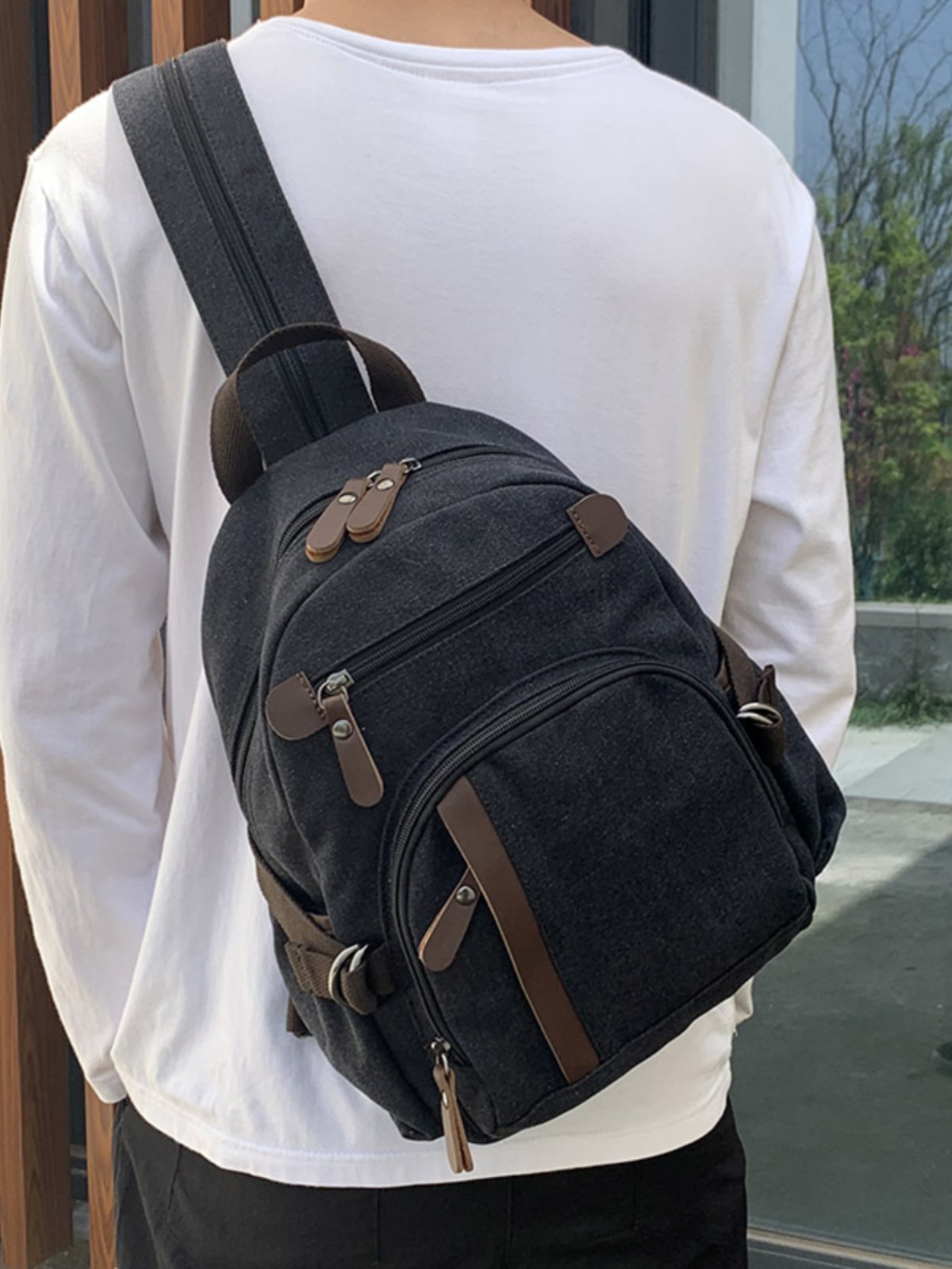 Küçük Kanvas Sırt Çantası, Gün - Canvas Backpack Casual incelemesi ve fiyatı