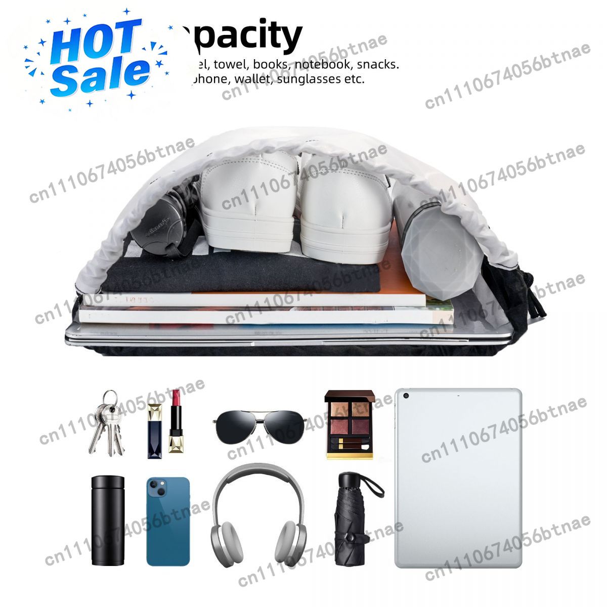 Özel Vicente De Castro Parrita - Drawstring Gym Bag incelemesi ve fiyatı
